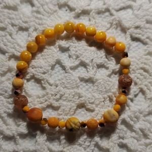 7 inch Handmade strtch bracelet